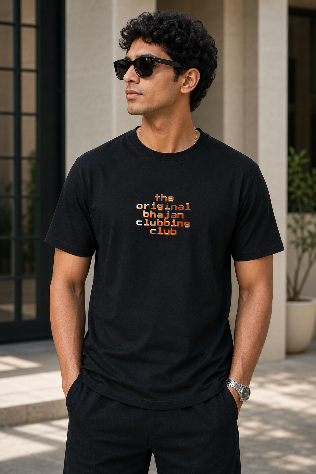 Bhajan Clubbing - Original - Crew T-Shirt